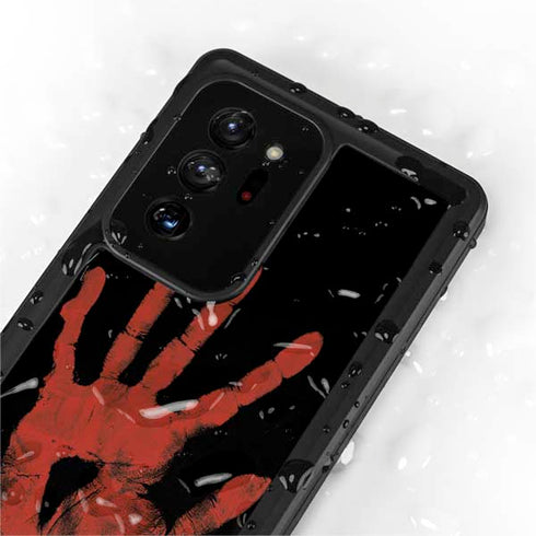 Bloody Handprint Galaxy Note20 Ultra 5G Waterproof Case